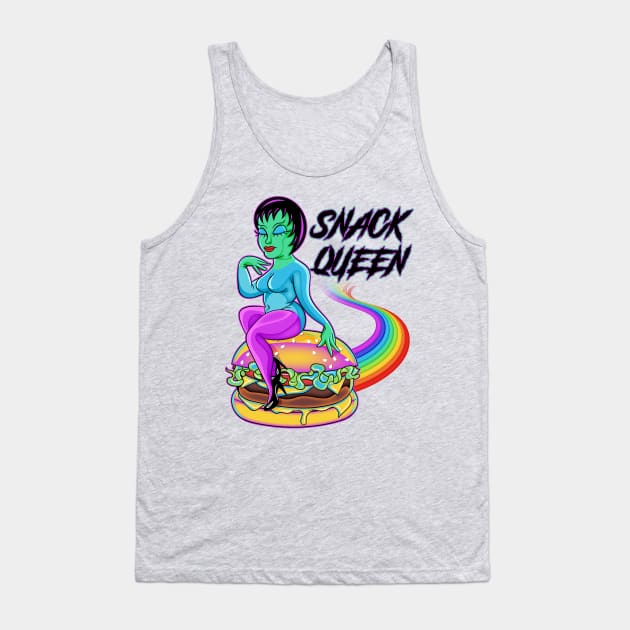 Snack Queen Tank Top by Koko Ricky